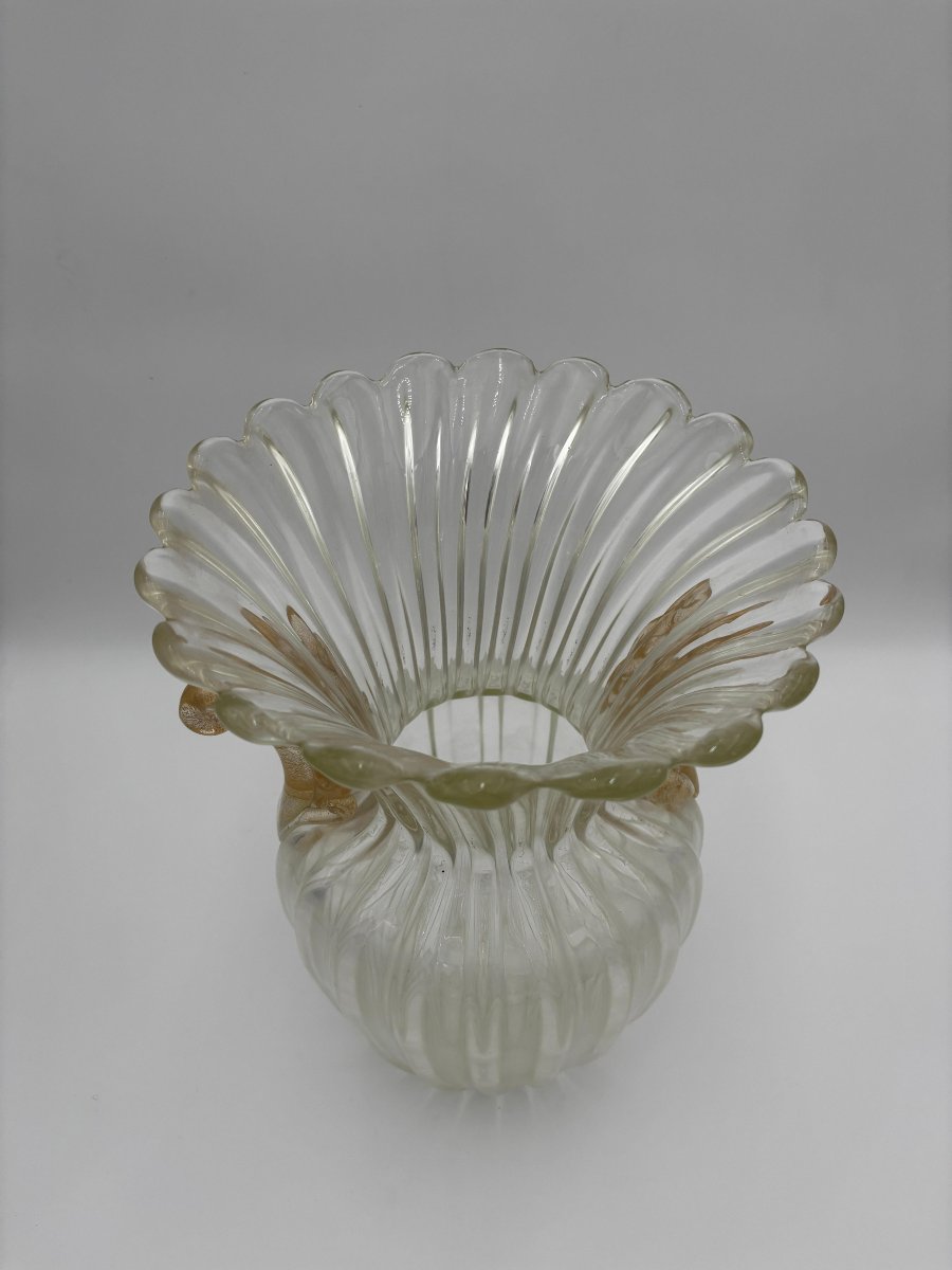 Elegante Vaso in vetro di Murano -photo-2