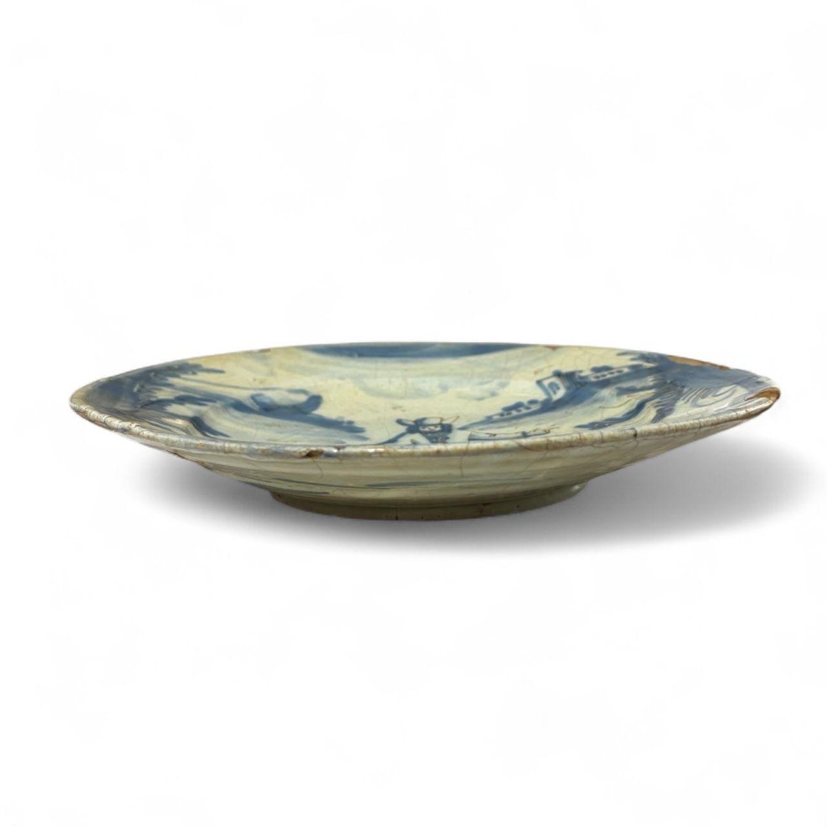 Piatto in maiolica, Savona XVII secolo-photo-2