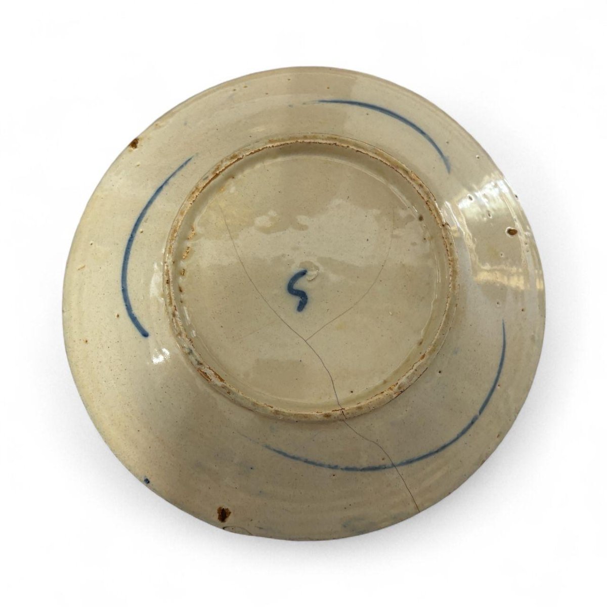Piatto in maiolica, Savona XVII secolo-photo-3