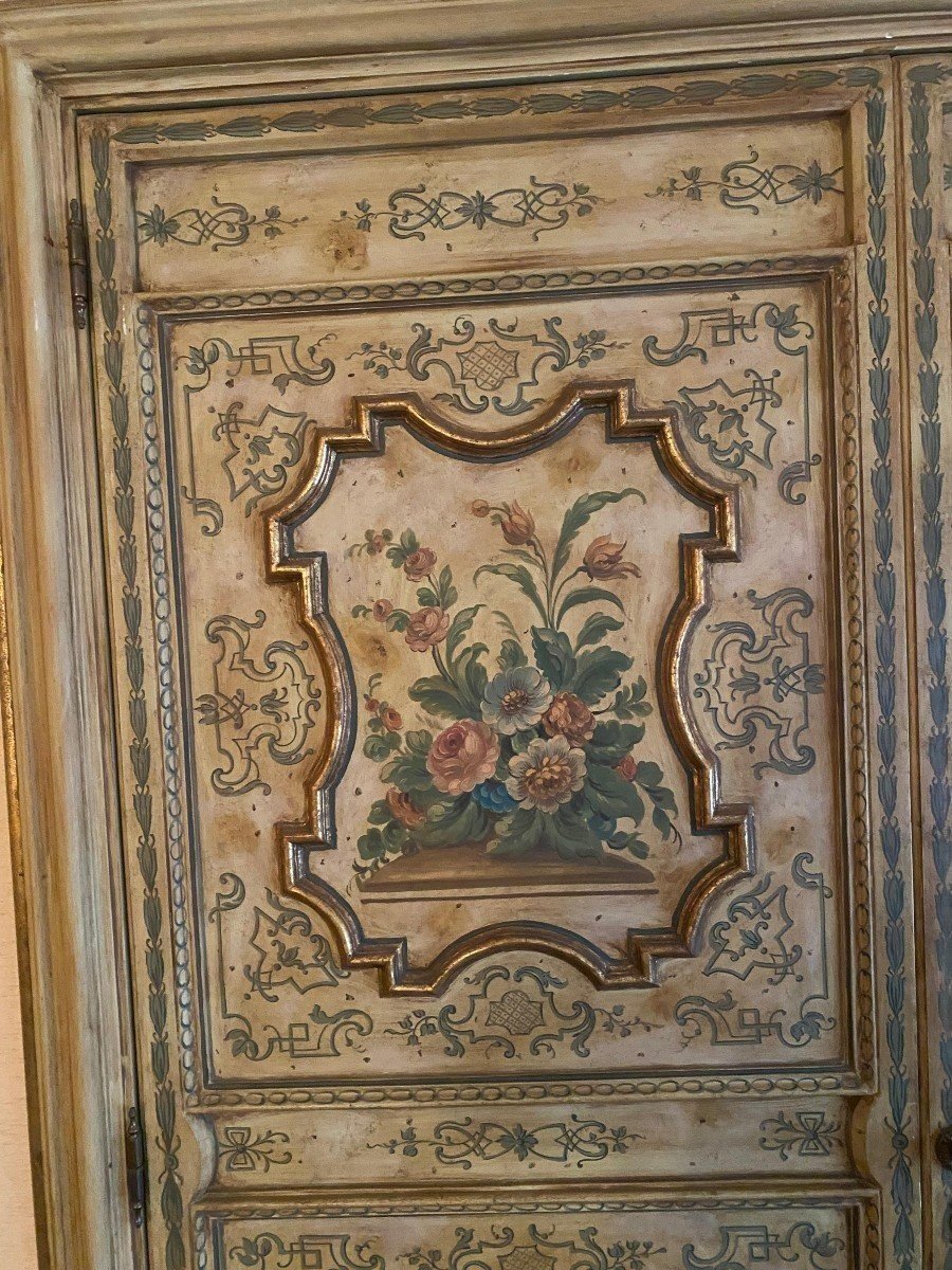 4 porte dipintee stile Luigi XV, Sicilia-photo-3