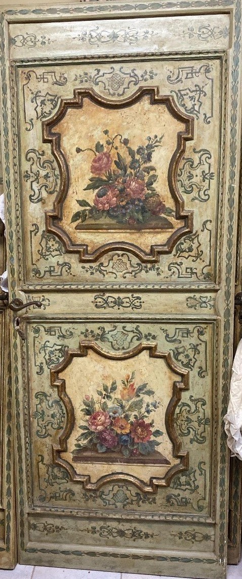 4 porte dipintee stile Luigi XV, Sicilia