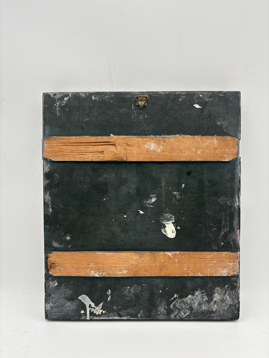 Icona russa di San Nicola con riza in argento – Russia, 1810-photo-3