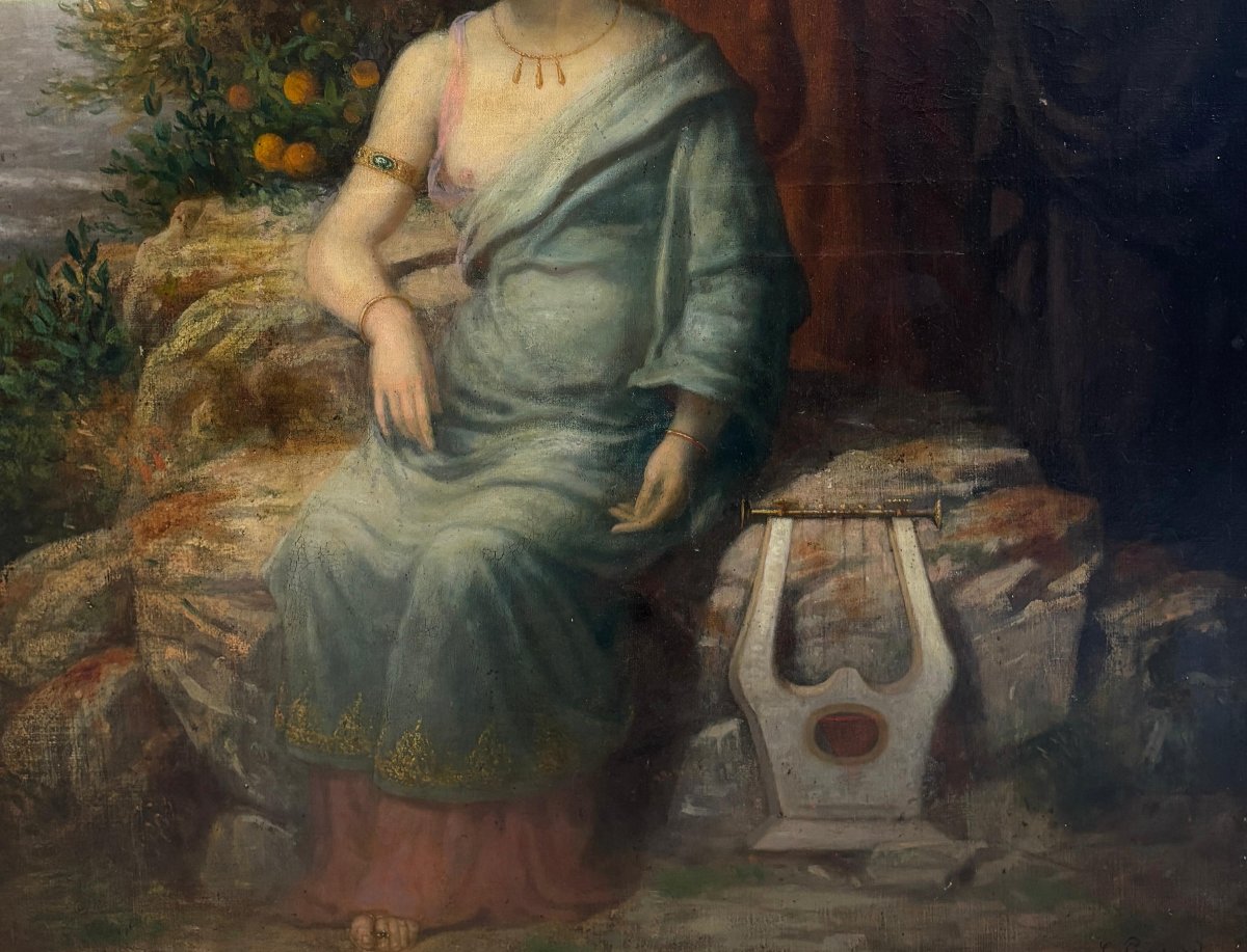 Allegoria della Musica – L. Pradard, XIX Secolo”-photo-3