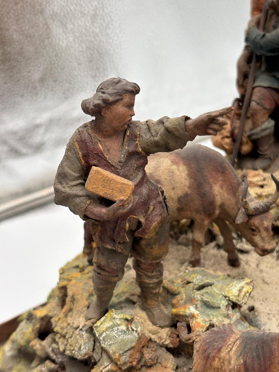 Importante Presepe Siciliano con 24 Figure, di Giovanni Antonio Matera (Fine XVII Secolo)-photo-5