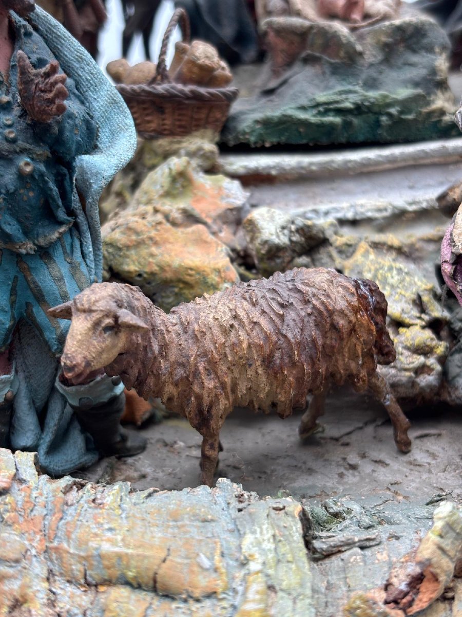 Importante Presepe Siciliano con 24 Figure, di Giovanni Antonio Matera (Fine XVII Secolo)-photo-6