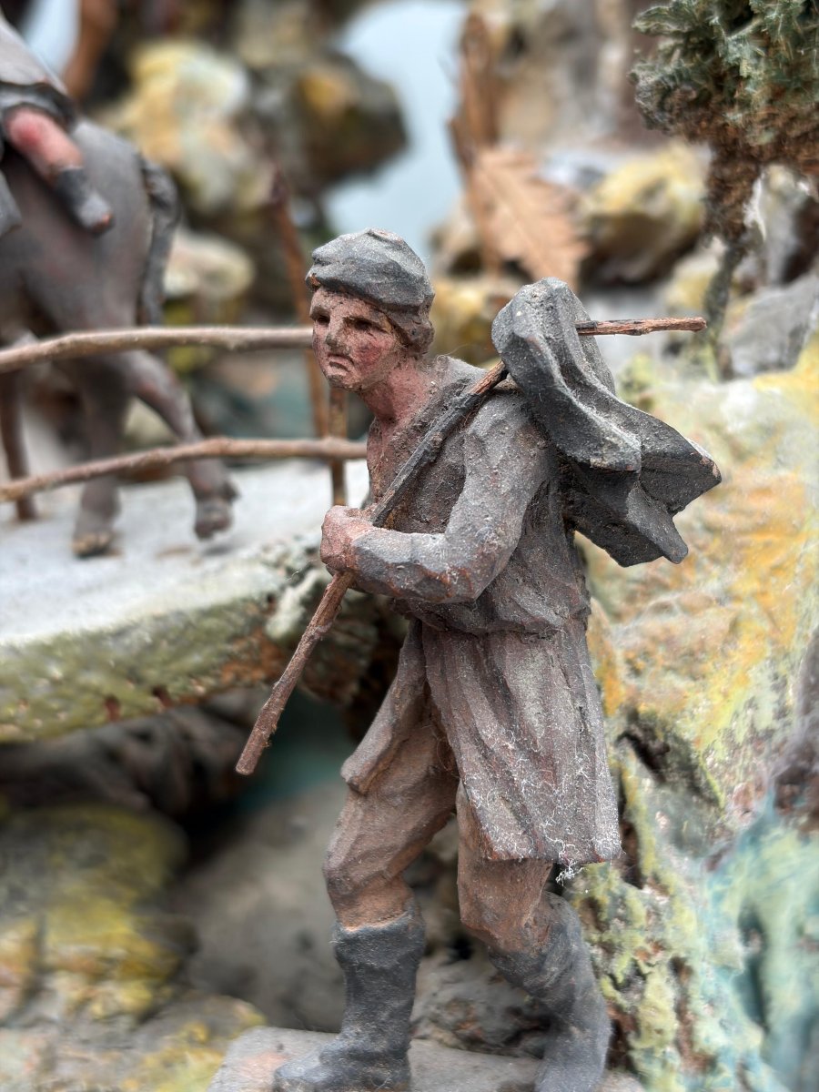 Importante Presepe Siciliano con 24 Figure, di Giovanni Antonio Matera (Fine XVII Secolo)-photo-8