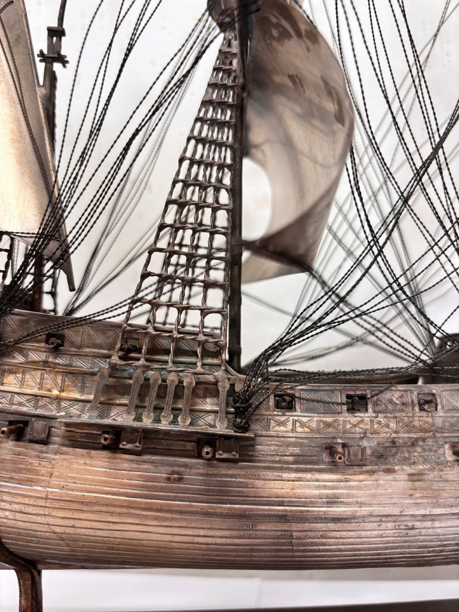 Modellino di veliero in argento 'Revenge 1577'-photo-1