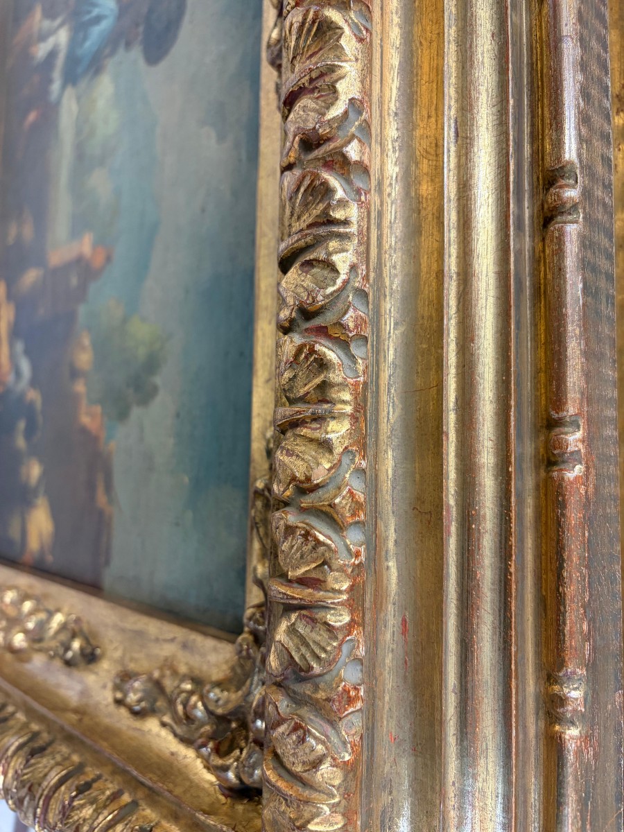 Coppia di dipinti di genere – Fine XIX secolo-photo-5