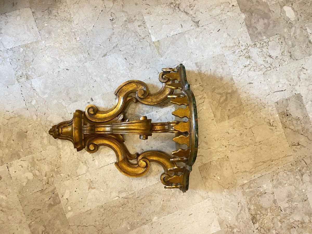 Elegante coppia di consolle Luigi XV-photo-2