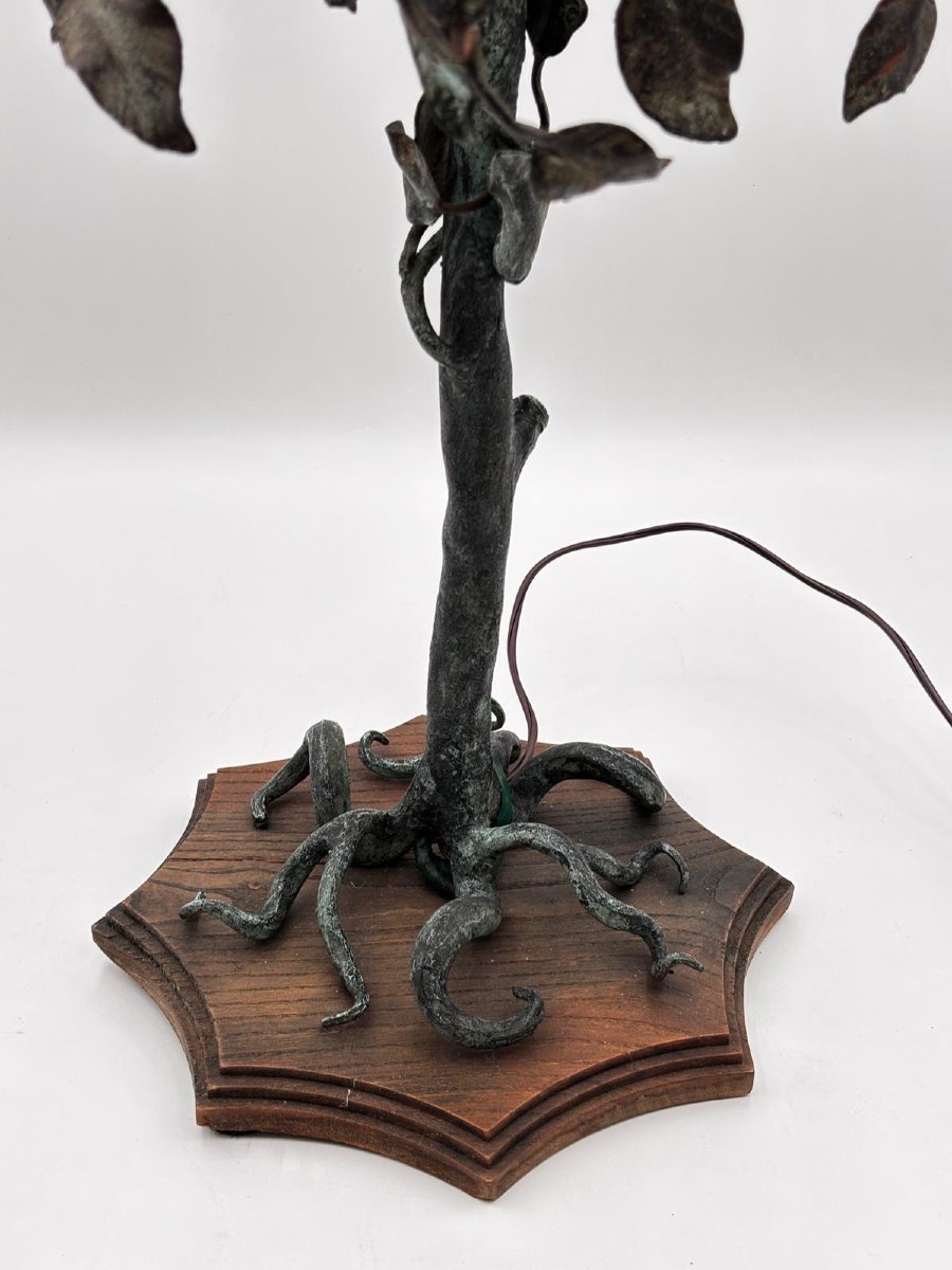 Lampada da terra Art Noveau, Francia, 1920-1930.-photo-2