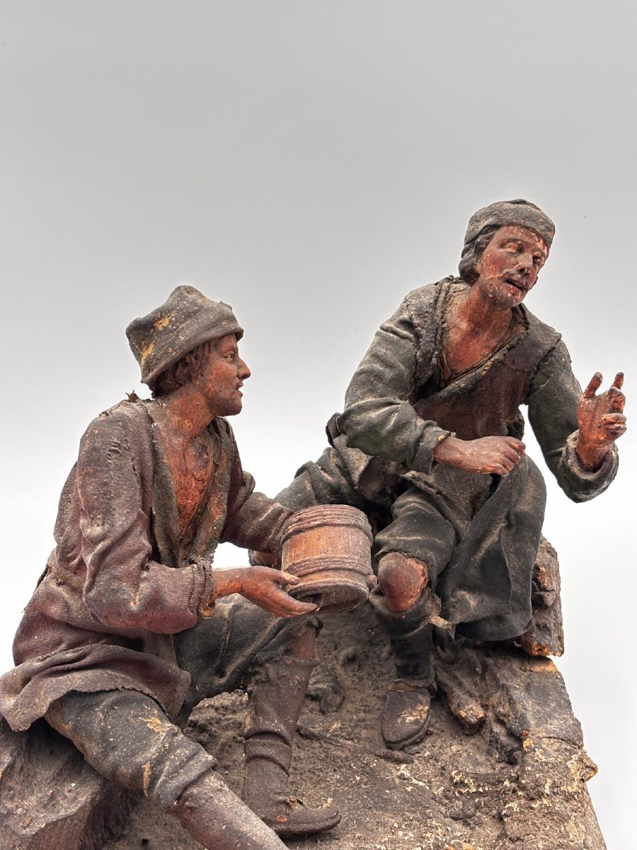 Gruppo scultoreo di Giovanni Antonio Matera (Trapani 1653, Palermo 1718).-photo-3