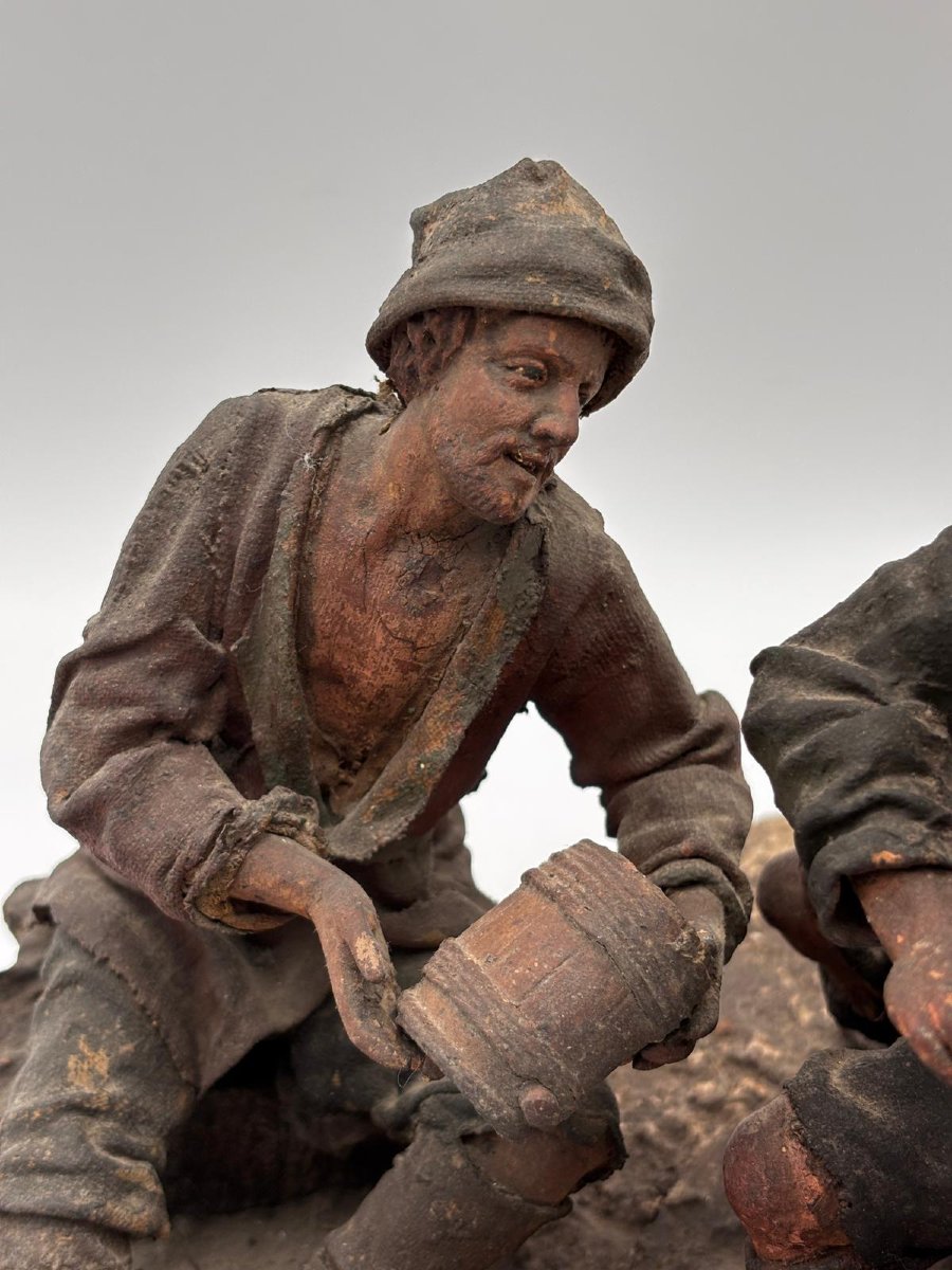 Gruppo scultoreo di Giovanni Antonio Matera (Trapani 1653, Palermo 1718).-photo-4