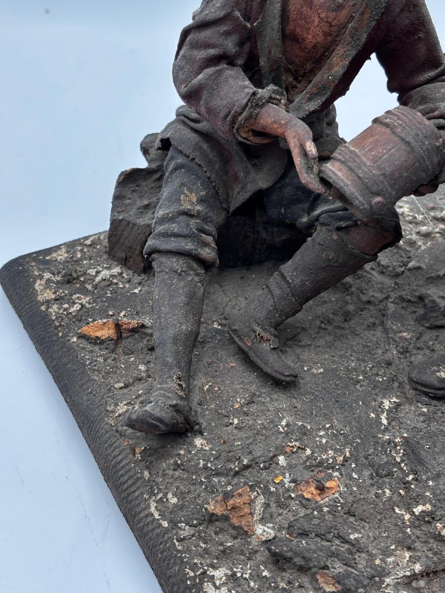 Gruppo scultoreo di Giovanni Antonio Matera (Trapani 1653, Palermo 1718).-photo-1