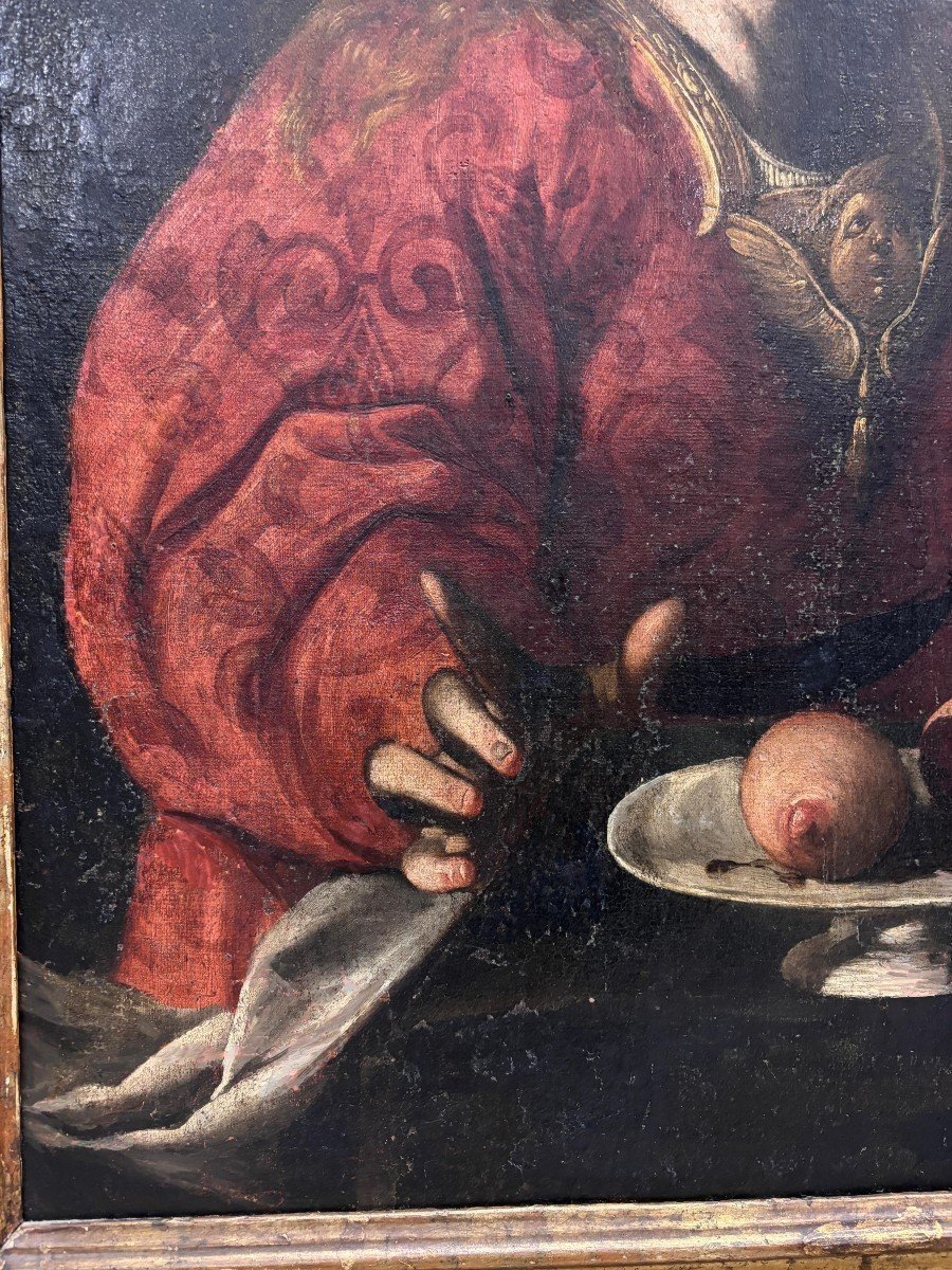 Martirio di Sant'Agata,  Giovanni Bernardo Azzolino (Napoli 1572 – Palermo 1645)-photo-2