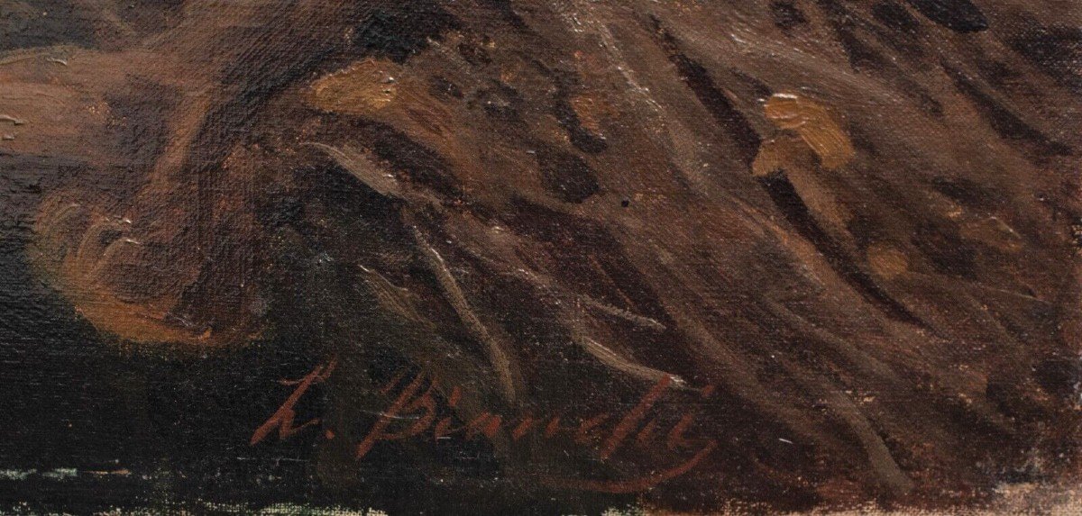 "Contadinella", Luigi Bianchi (1827-1914).-photo-1