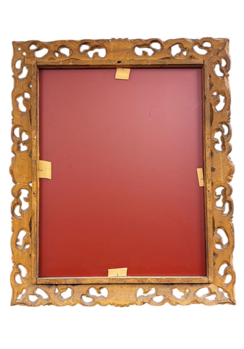 grande specchiera italiana del XIX secolo .-photo-4