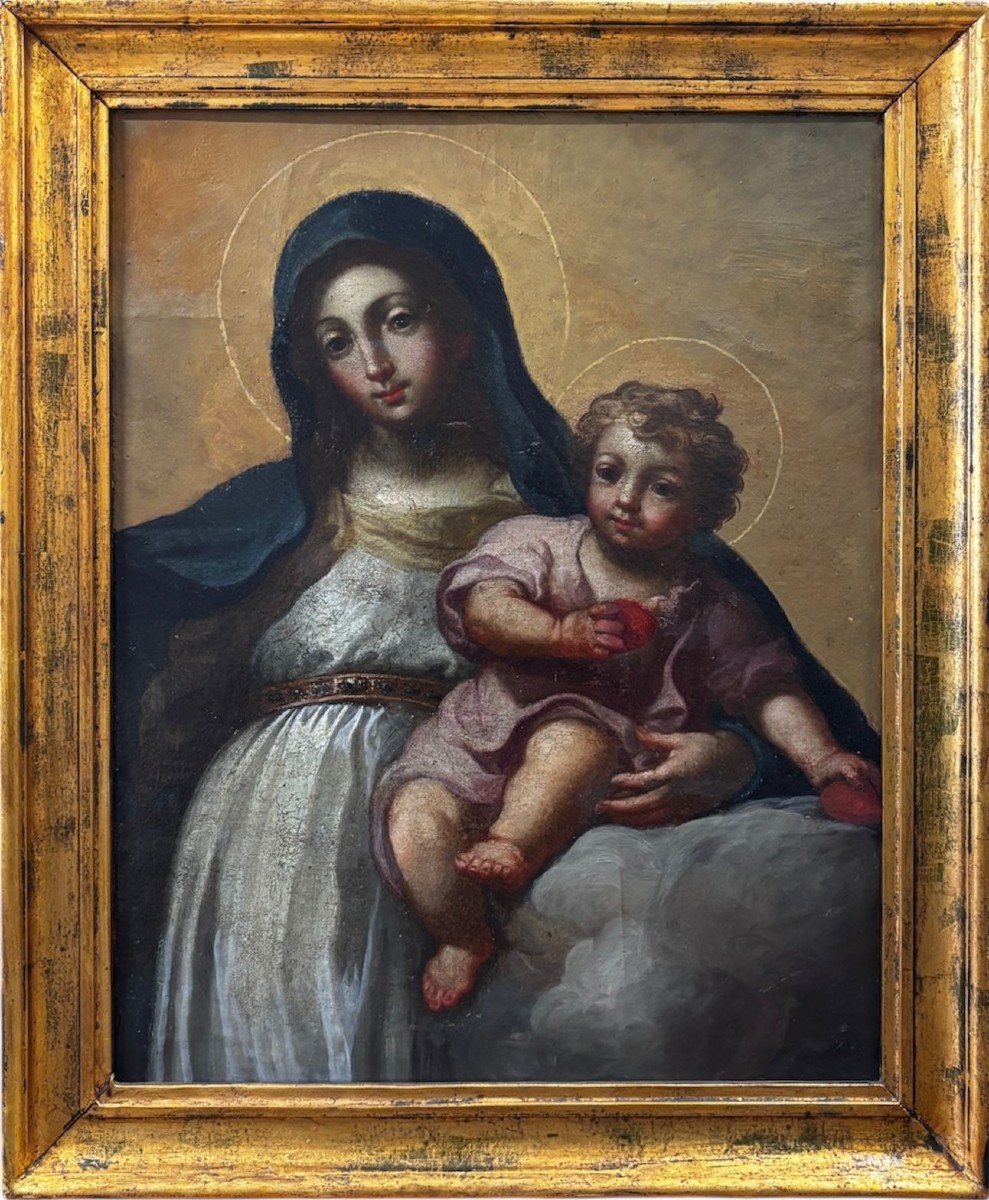 Madonna con Bambino, attr.le Antonio Manno (Palermo, 1739–1810).