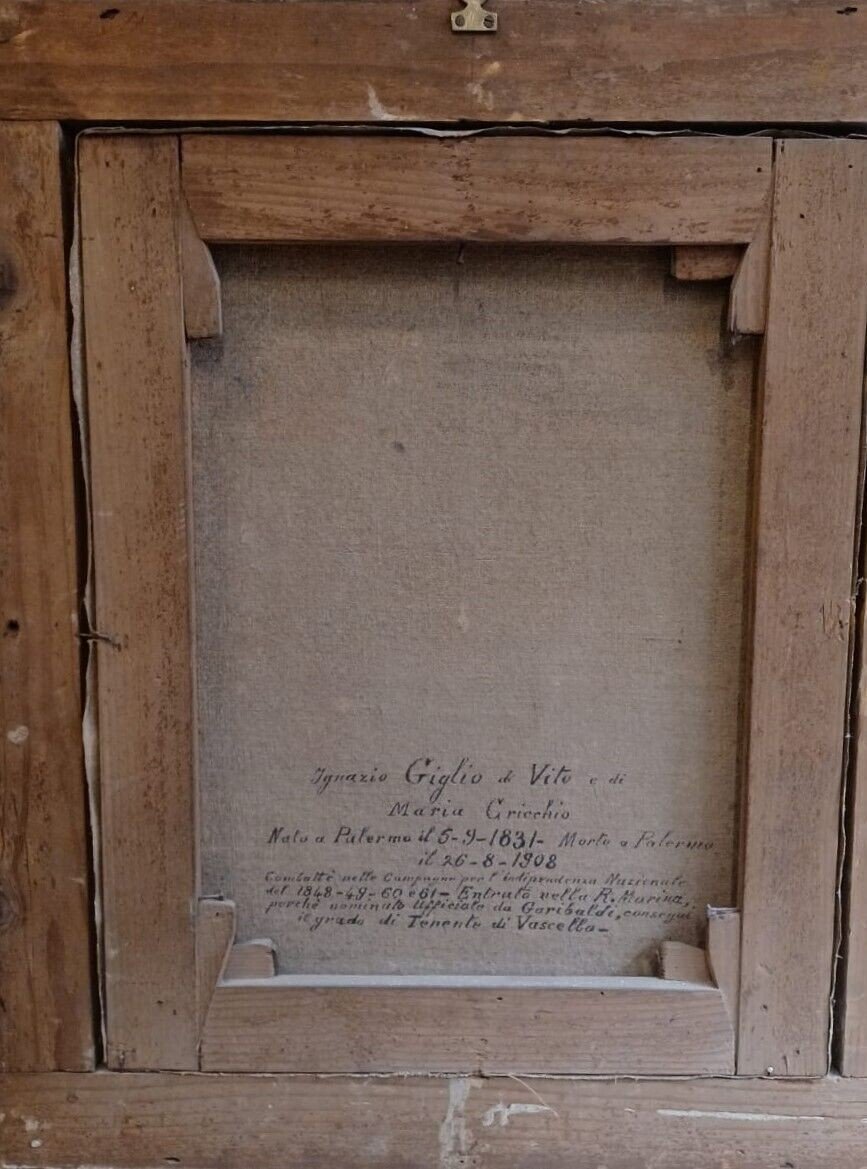Ritratto di Ignazio Giglio Di Vito, attribuibile a Giuseppe Patania-photo-4