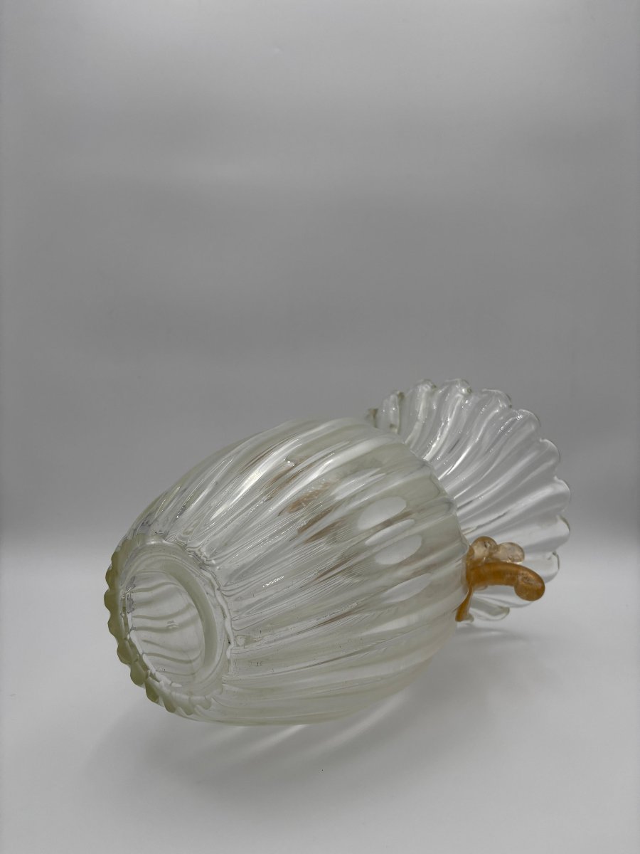 Elegante Vaso in vetro di Murano -photo-2