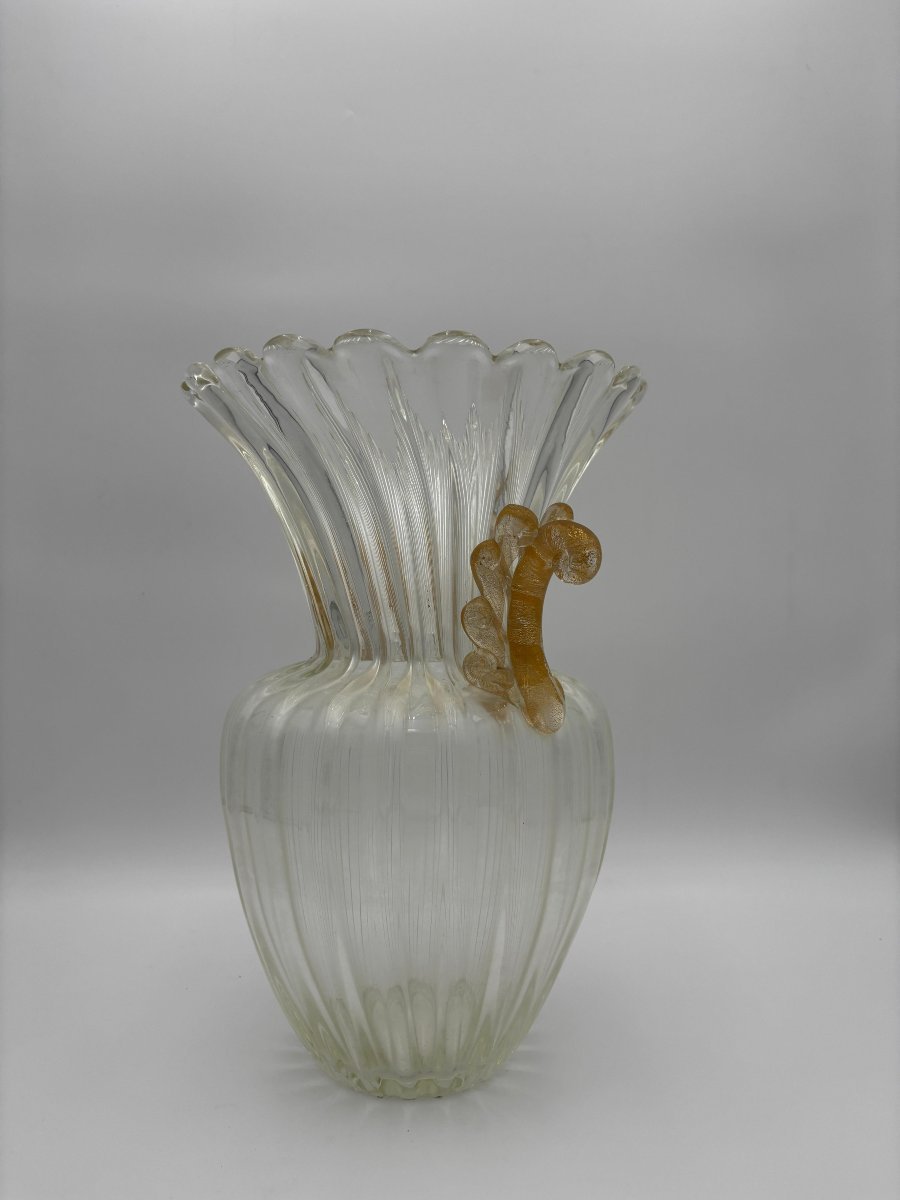 Elegante Vaso in vetro di Murano -photo-3