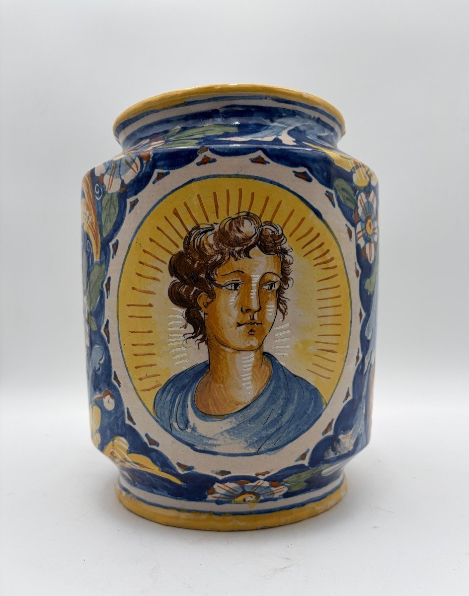 Coppia cilindri XVIII secolo “Caltagirone”-photo-6