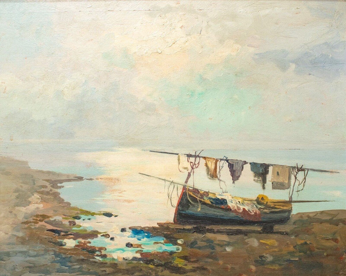 OLIO SU TAVOLETTA  "MARINA"-photo-2