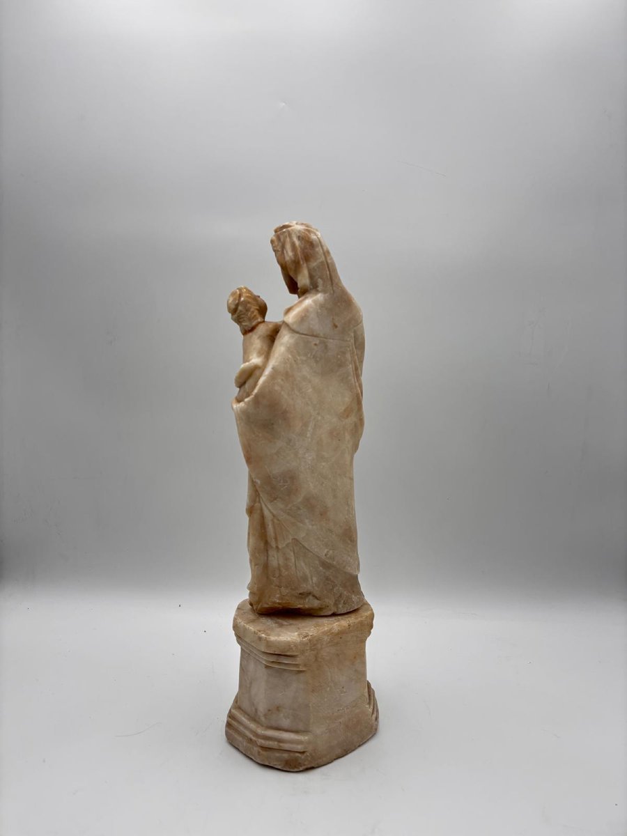 Madonna con bambino, Trapani, metà XVIII sec.-photo-3