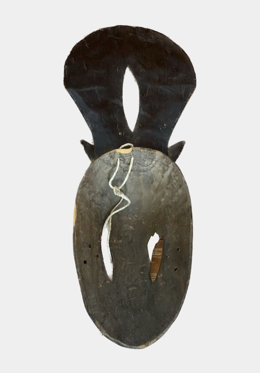 Maschera africana in legno -photo-3