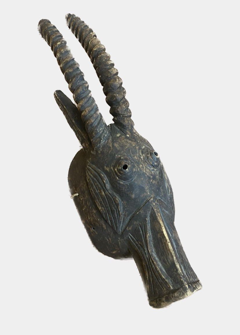 Maschera africana in legno 