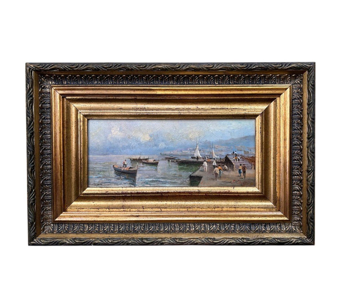 Bruno Chiosi (Napoli 1932), Marina di Pozzuoli.