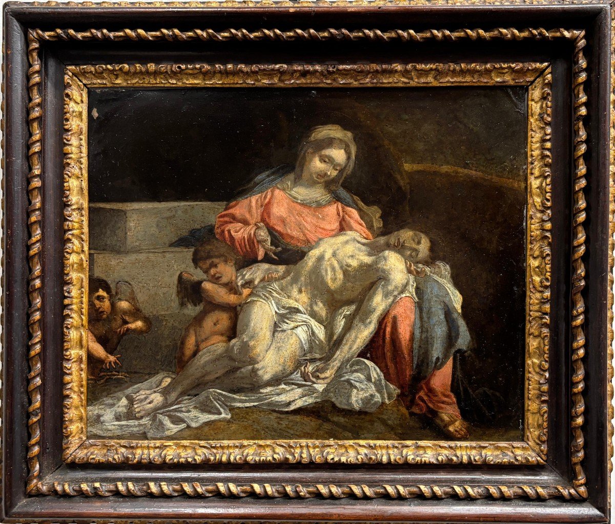 Pietà con angeli metà del XVII secolo