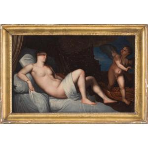 TIZIANO VECELLIO (Seguace del XVIII secolo)  (Pieve di Cadore 1488/1490 – Venezia 1576)