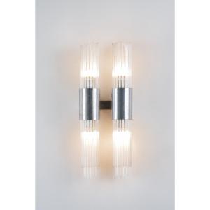 Venini, lampade da parete, prduzione Murano, Italia 1970.