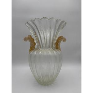 Elegante Vaso in vetro di Murano 