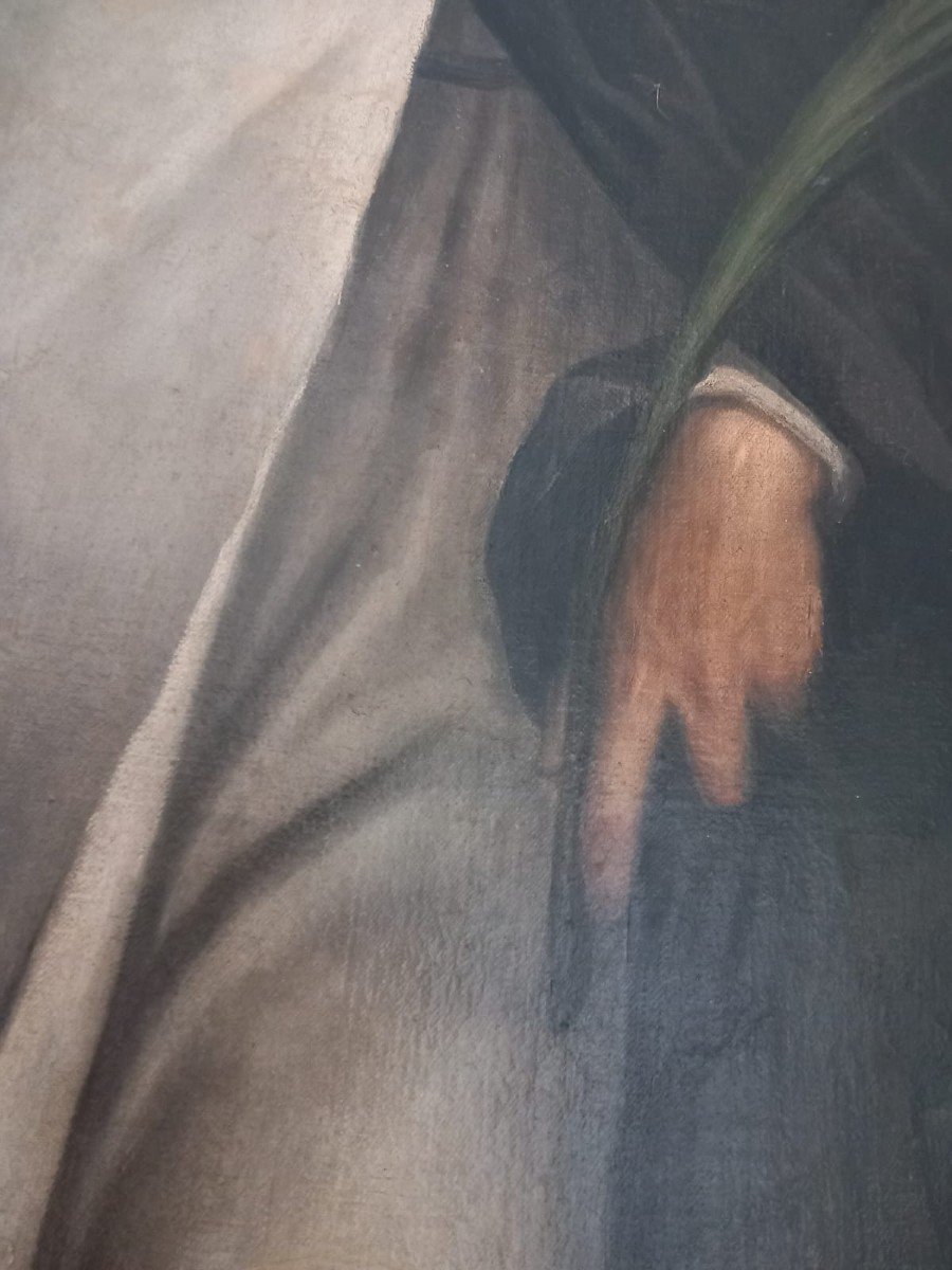 Dipinto olio su tela - San Pietro da Verona, '600 -photo-2