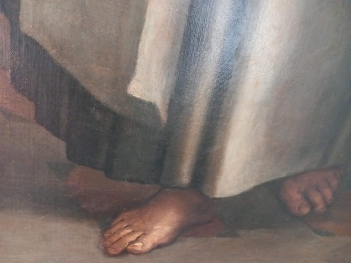 Dipinto olio su tela - San Pietro da Verona, '600 -photo-3