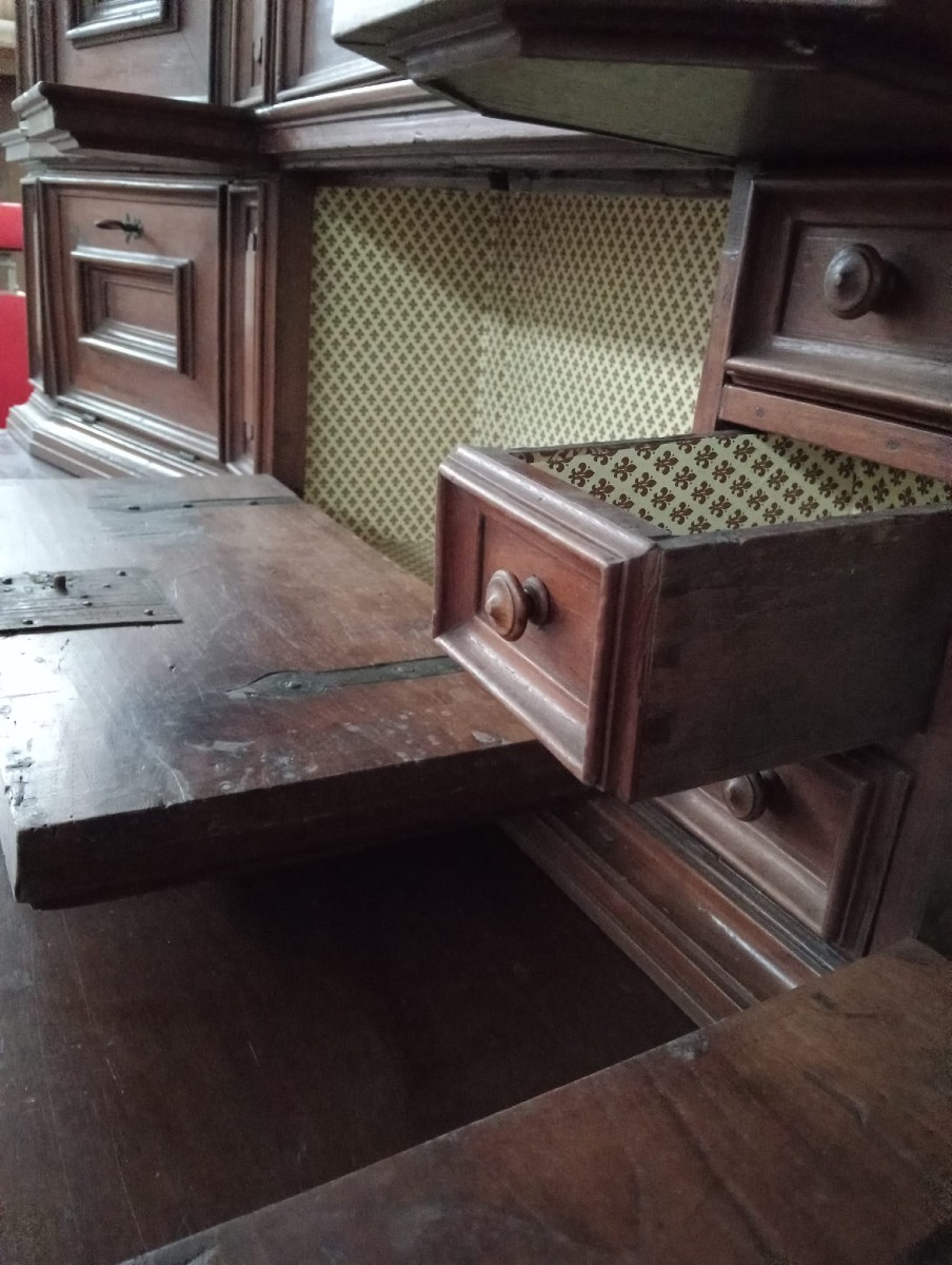 Mobile sacrestia in noce, '600, Lombardia-photo-2