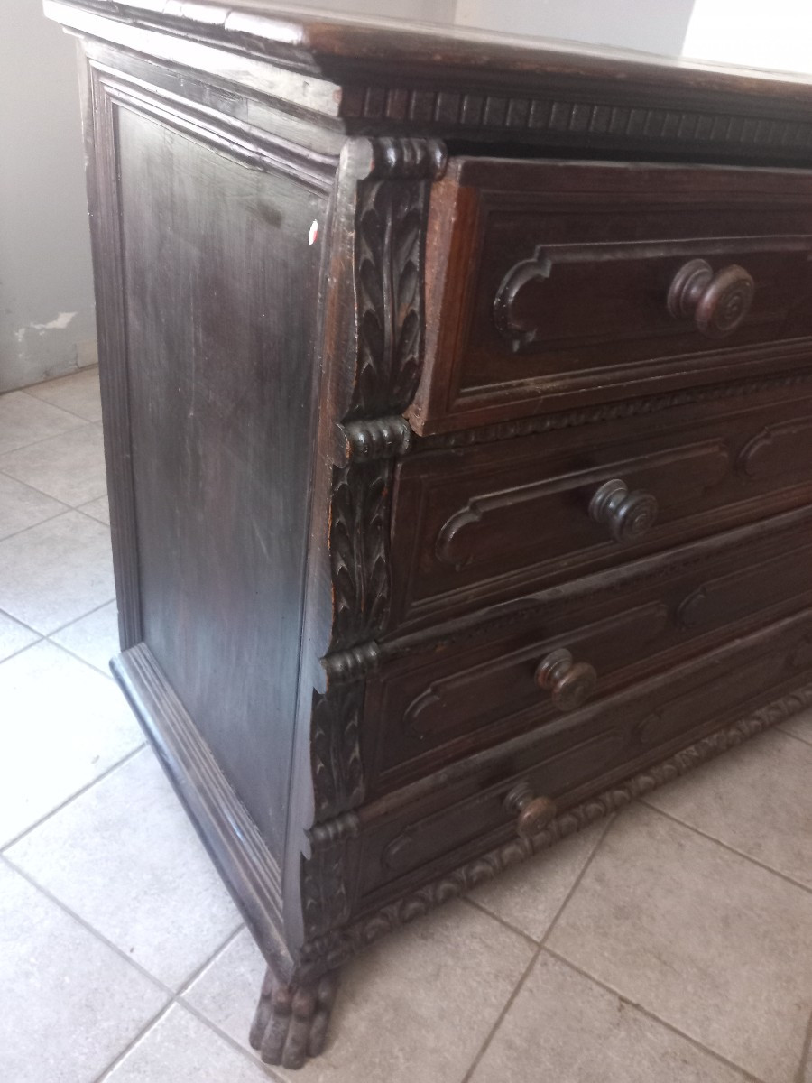 Comò in noce, '600, Lombardia-photo-4