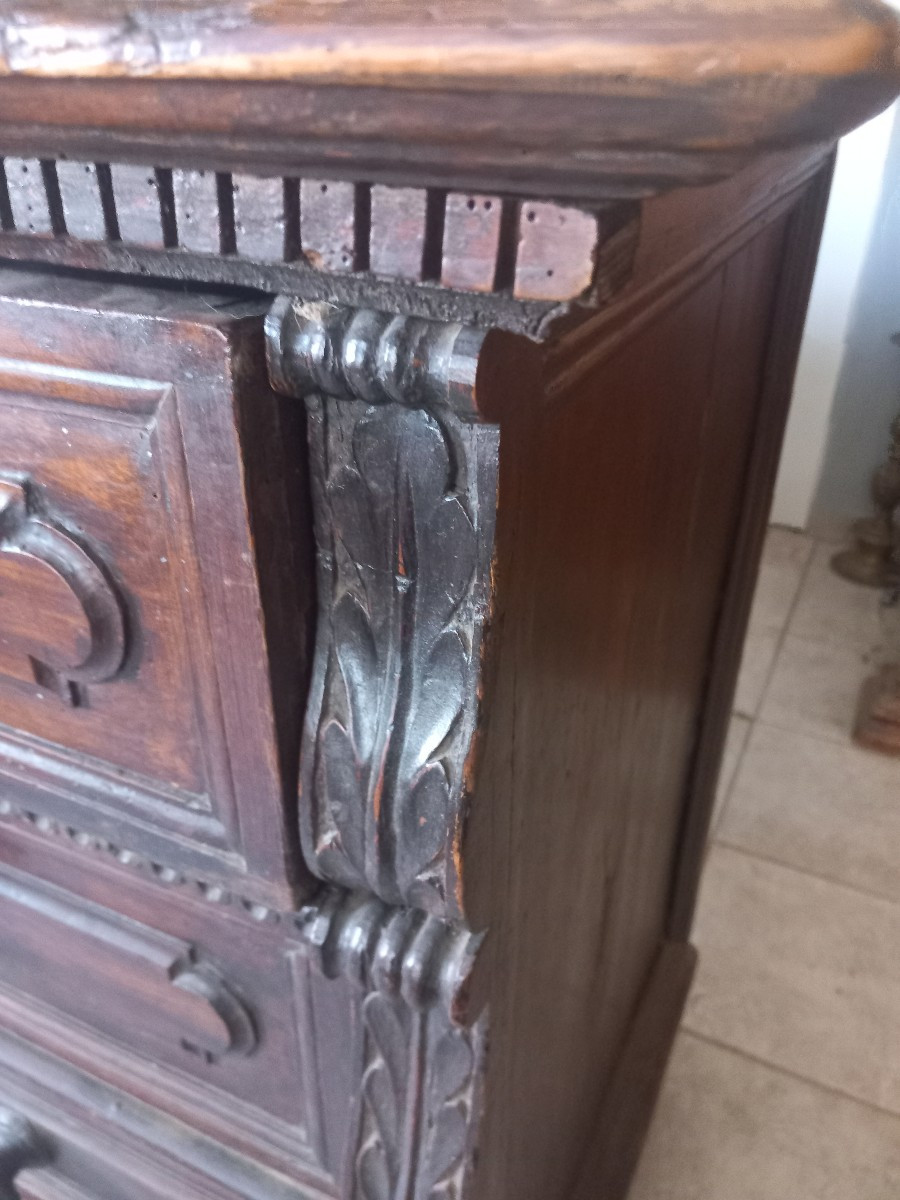 Comò in noce, '600, Lombardia-photo-5