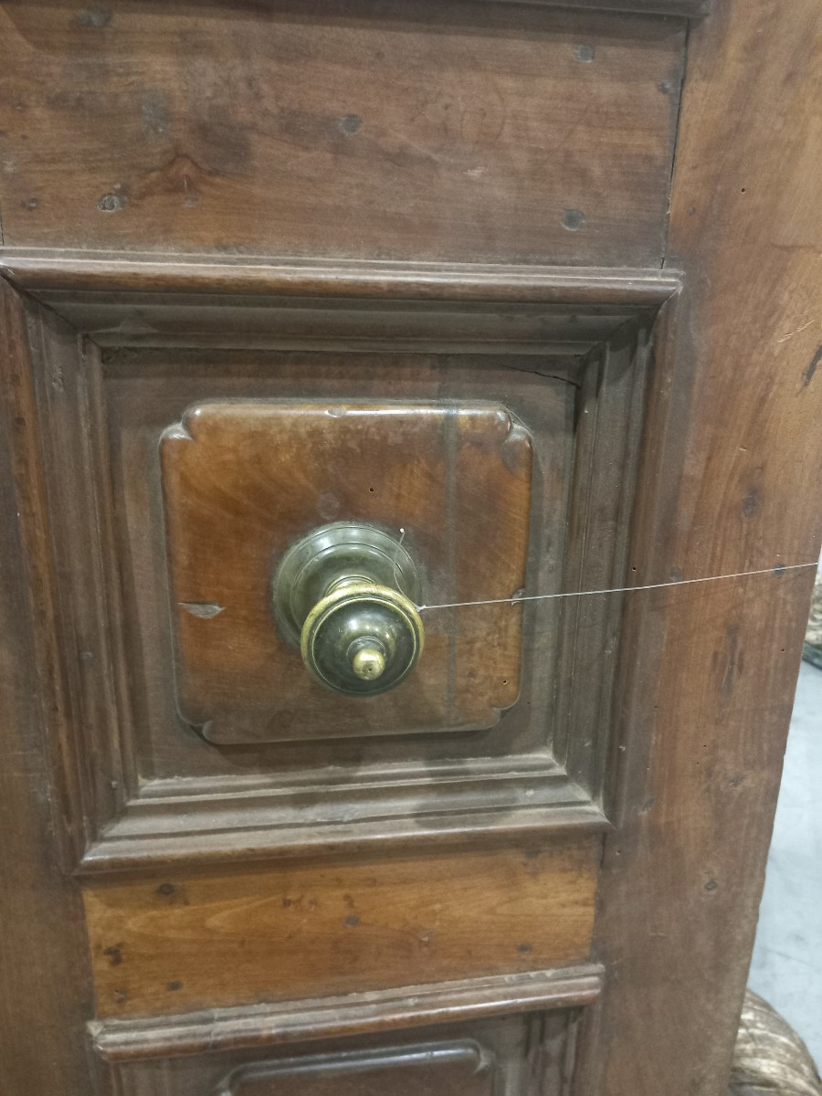 Due porte antiche in noce, '700 -photo-2