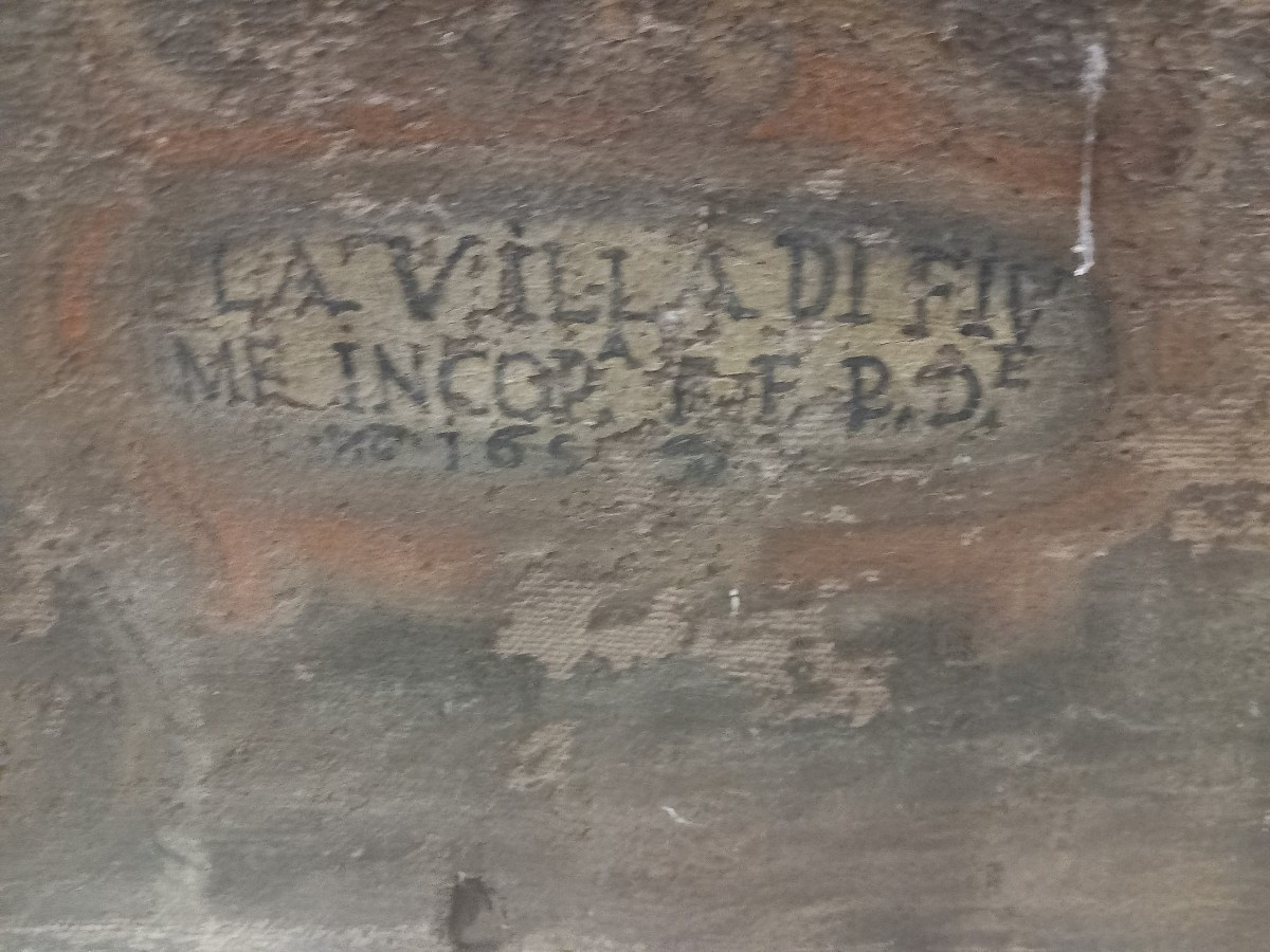 Pala d'altare raffigurante Madonna con Bambino e Santi, '600-photo-2