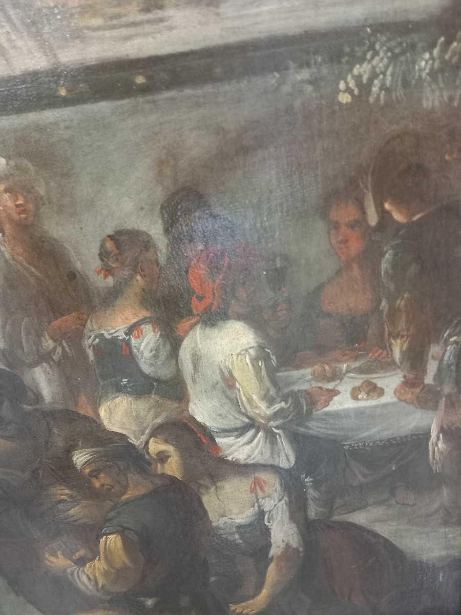 Dipinto - Festa al Castello, '700, Venezia -photo-1