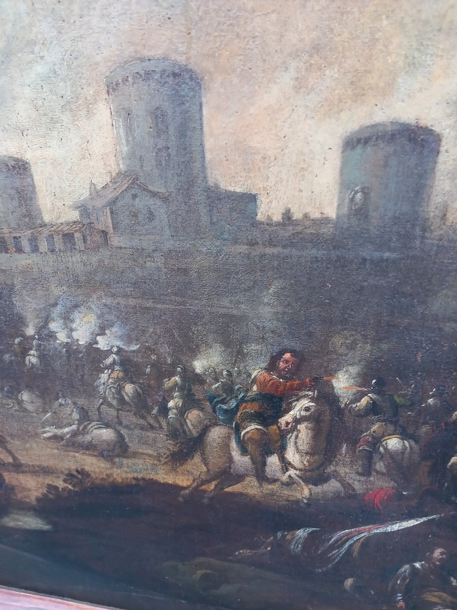 Dipi﻿nto - Battaglia, '700, Napoli-photo-3