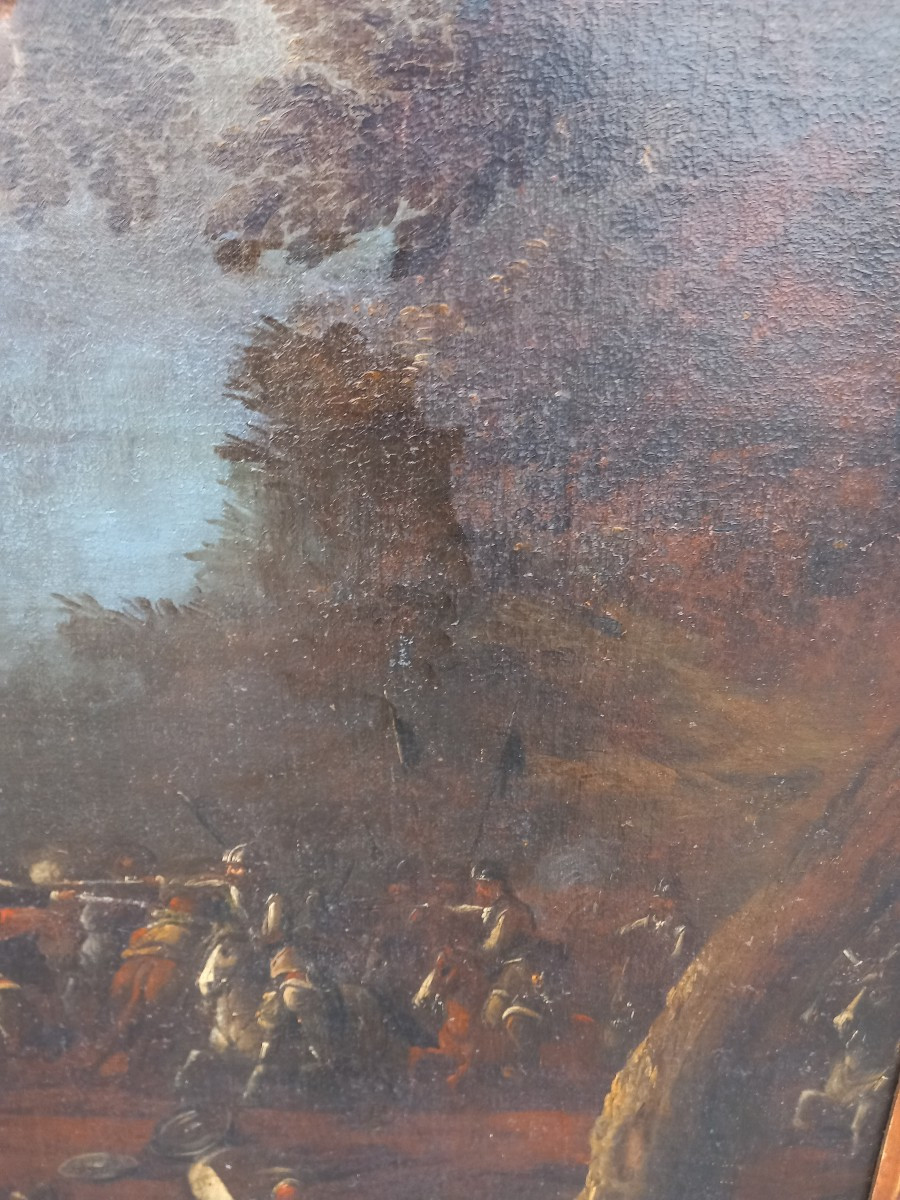 Dipi﻿nto - Battaglia, '700, Napoli-photo-2