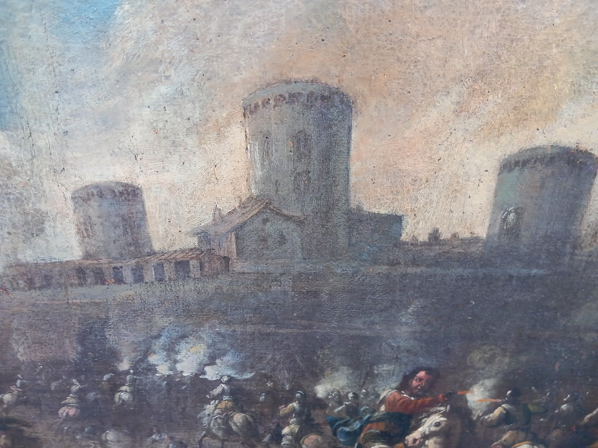 Dipi﻿nto - Battaglia, '700, Napoli-photo-3