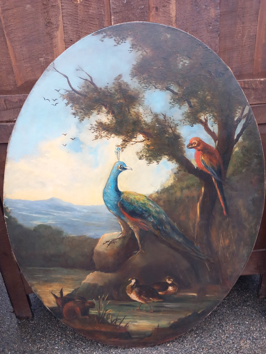 02 Dipinti ovali ,  '800  Lombardia -photo-4