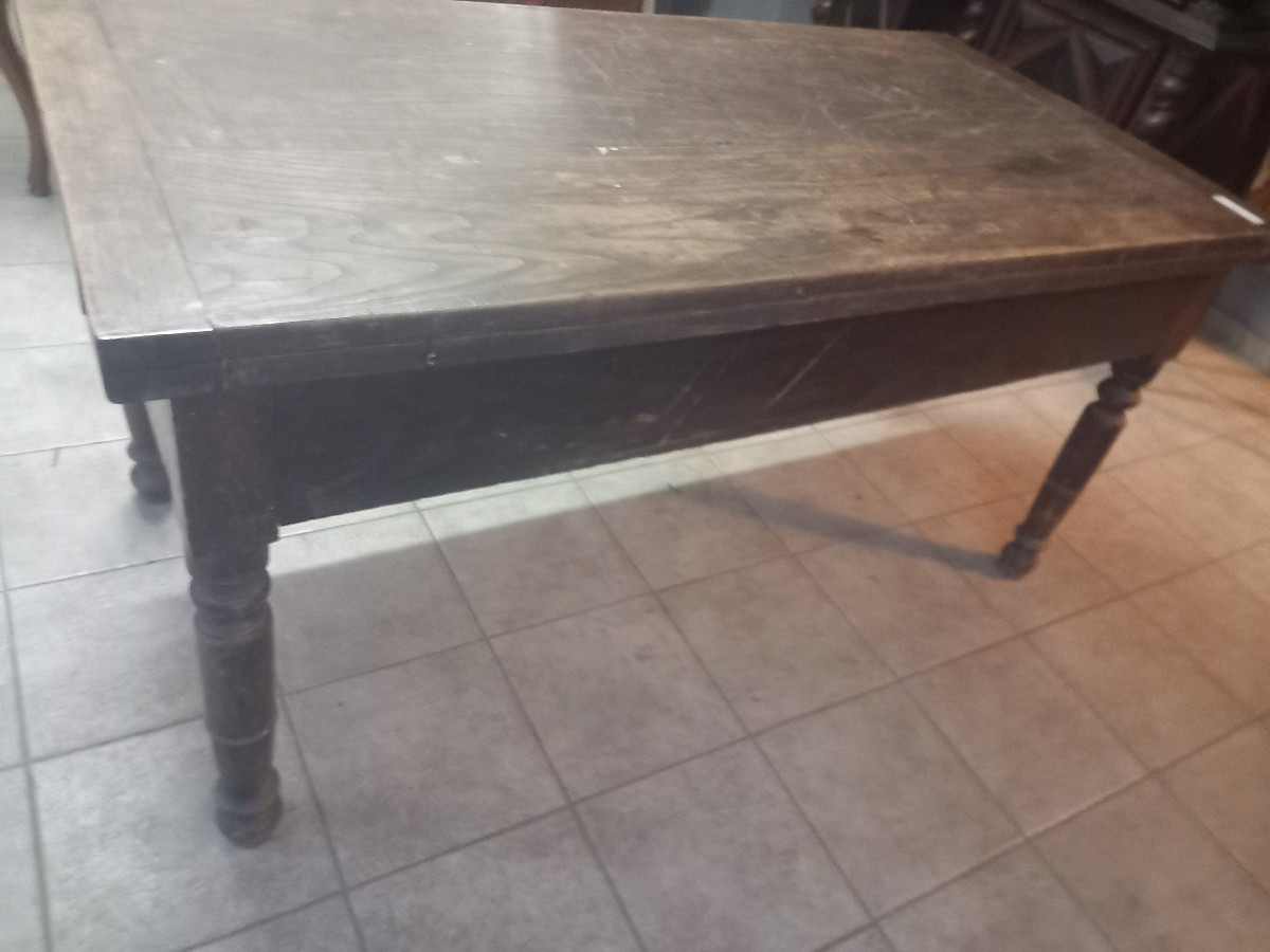 Tavolo in noce, '800-photo-3