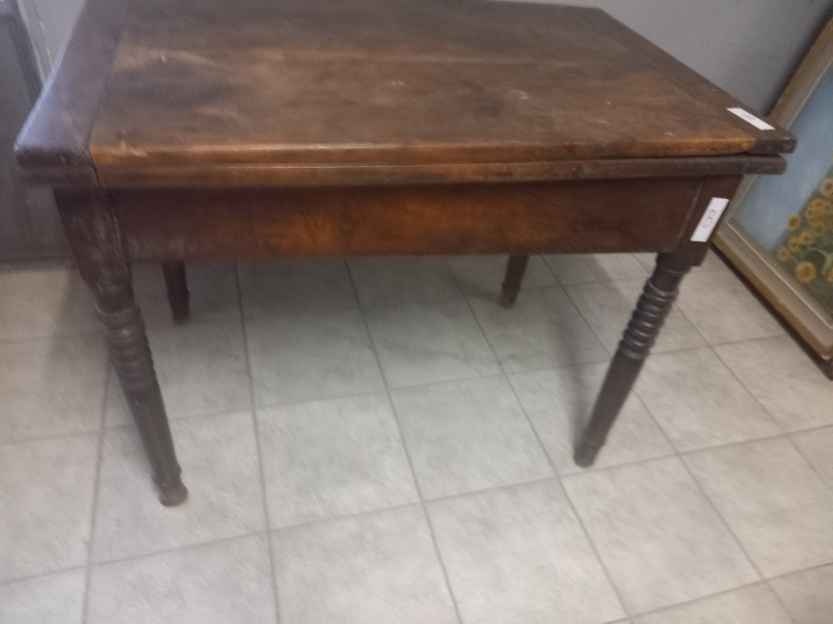 Tavolo in noce, '800, Piemonte