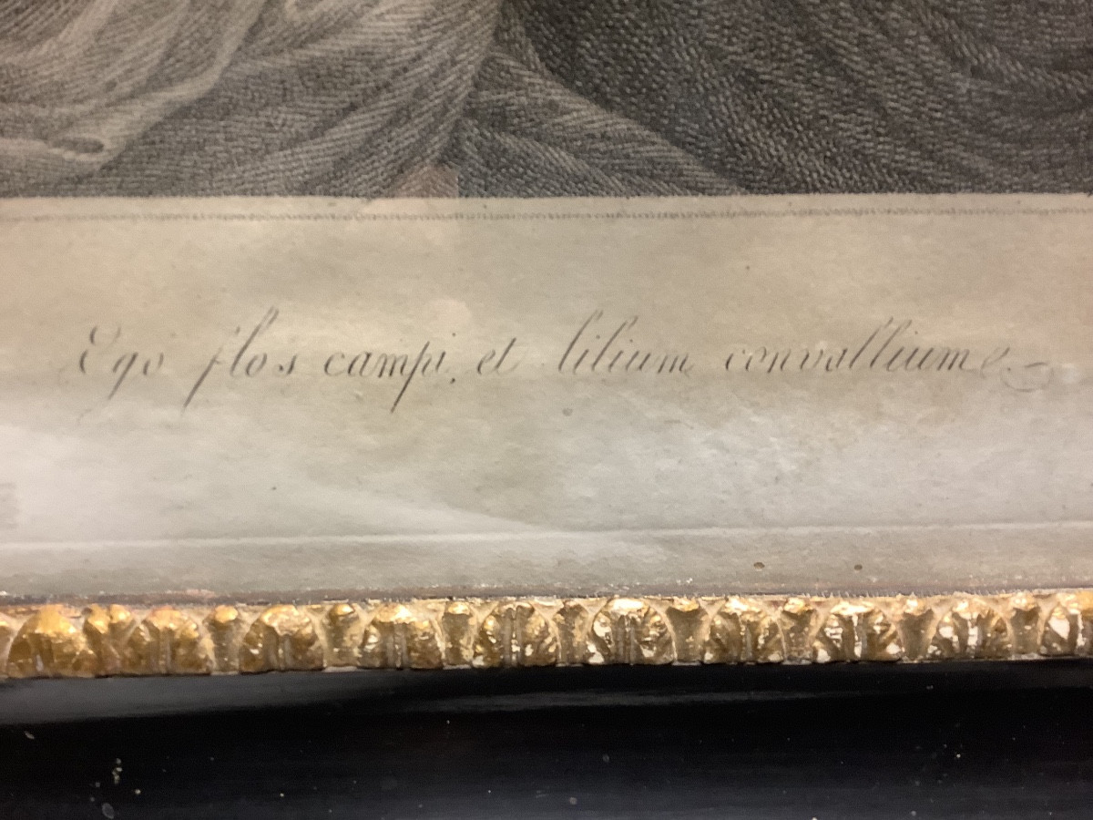 Incisione sacra famiglia con angelo di Pietro Vedovato Ep 1774-1847-photo-2