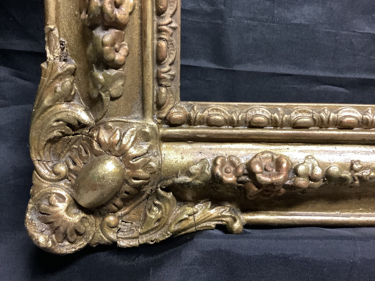 Cornice oro con angoli lavorati Ep 800-photo-3